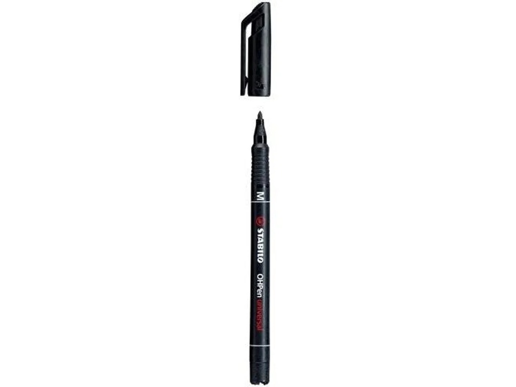 Marcadores Permanente Preto STABILO OHPen universal permanent
