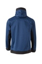 Casaco softshell bicolor com capuz