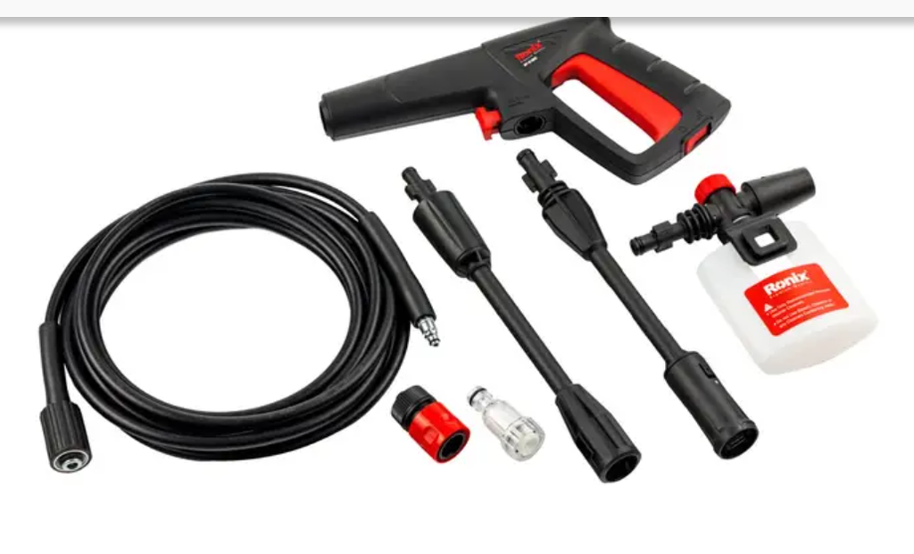 Lavadora de alta pressão I 100 Bar I 1400W I modelo RP 0100C I RONIX