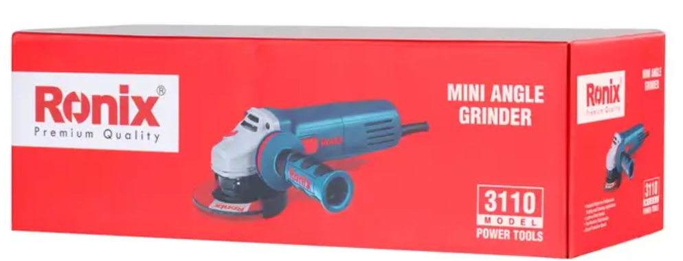 Rebarbadora elétrica I 880W-115mm-240V I modelo 3110 I RONIX