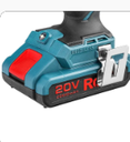 Berbequim Aparafusadora sem fios I 2 Ah 20V I MODELO: 8905K I RONIX