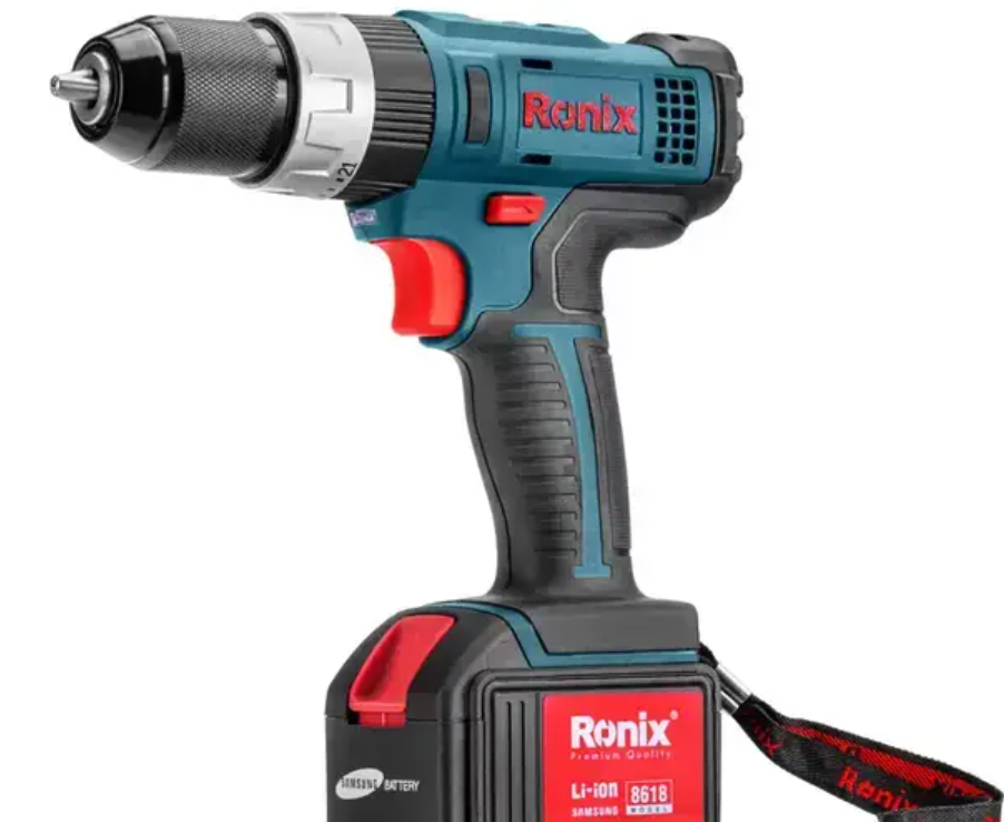 Berbequim Aparafusadora sem fios I 1.5Ah 18V I MODELO: 8618 I RONIX