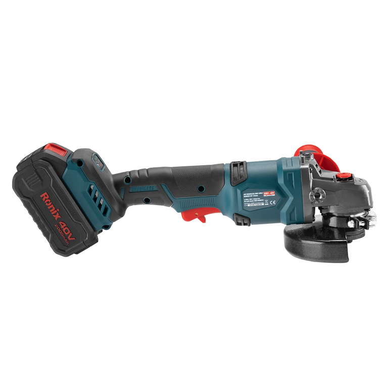 Rebarbadora a bateria sem escovas 125mm I Bateria: 40V I modelo: 8901-40V I RONIX