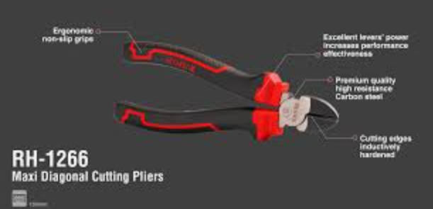 Alicate de corte diagonal MAXI de 6 polegadas I RONIX