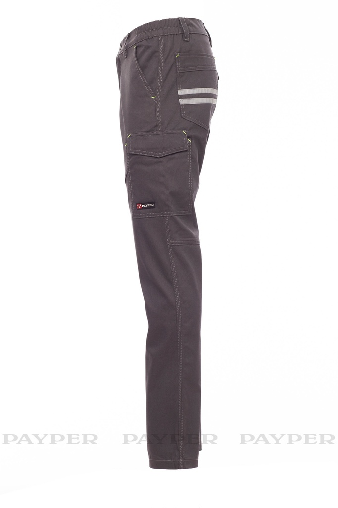CALÇAS DE TRABALHO I MODELO: WORKER I COR: SMOKE | PAYPER