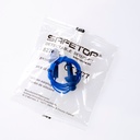 Tampões de proteção para ouvidos com fio em caixa individual I SNR 24,5 DB I SAFETOP