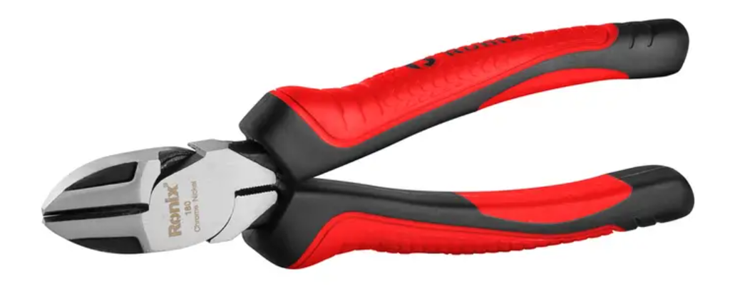 Alicate de corte diagonal industrial de 7 polegadas I RONIX
