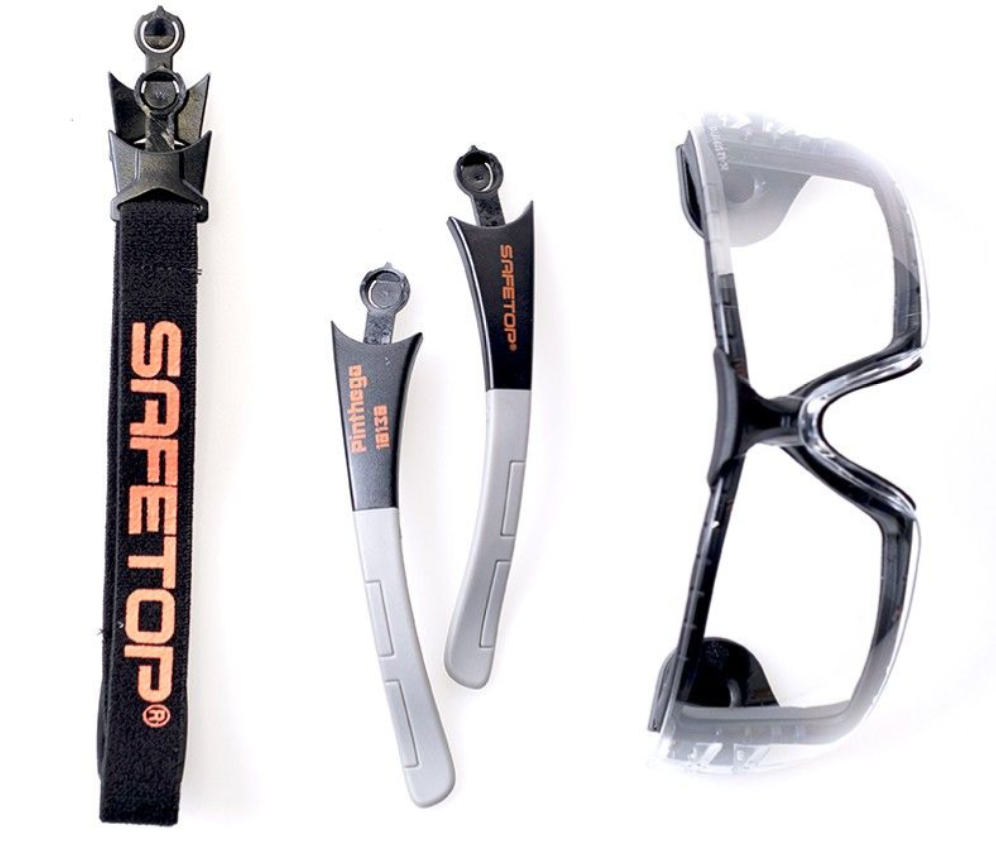 Óculos de segurança I Caixa de 8 unidades I SAFETOP