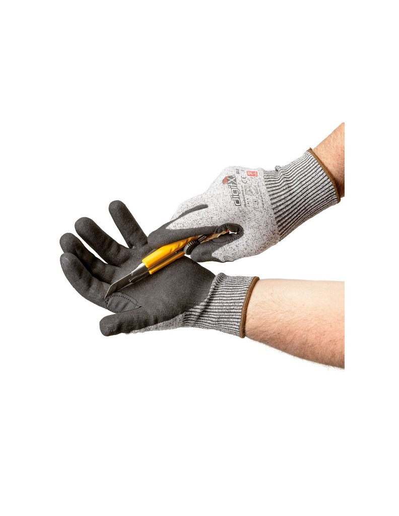 Luva anticorte nível D polegar reforçado I modelo: ROBUSTOLUX I SAFETOP