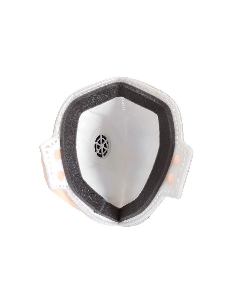 Máscara dobrável vertical e válvula FFP2 I SAFETOP