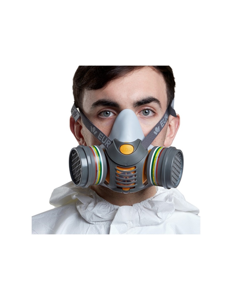 Semi máscara p/2 filtros s/filtros VULCANO I SAFETOP