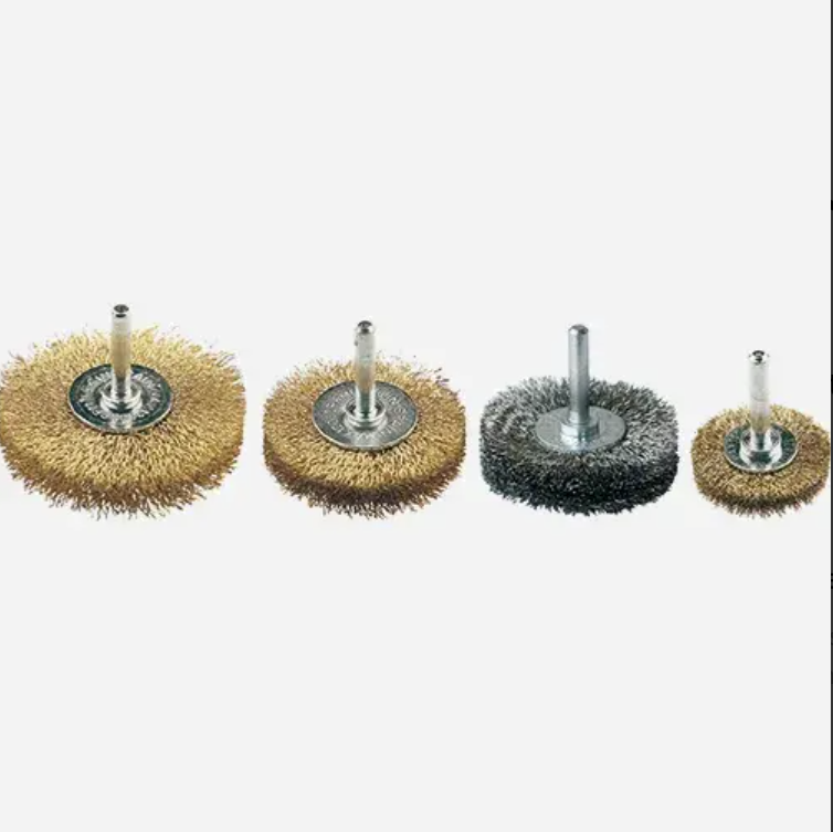 Escova circular catrabucha I medida: F-21Ø 60xM14x0,30 I fio ondulado em aço inox I FECIN (cópia)