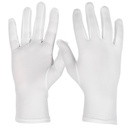Luva de algodão branca I pack 12 unidades em caixa de 120 pares I modelo: LIGHT PARADE I SAFETOP