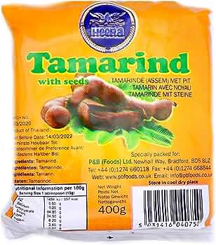 THAI WET TAMARIND 5X10X400G HEERA