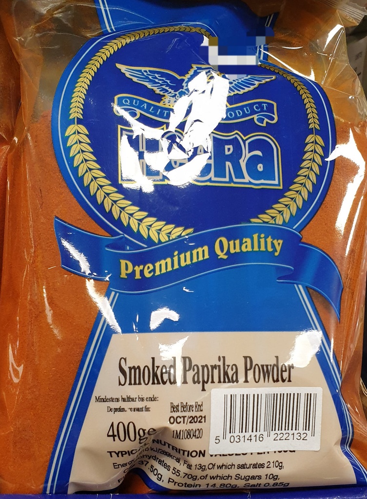 SMOKED PAPRIKA 10X400G HEERA