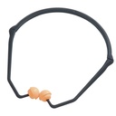 Protetor auditivo com faixa de cabeça dobrável I modelo: PERCAP I SNR 30 DB I SAFETOP