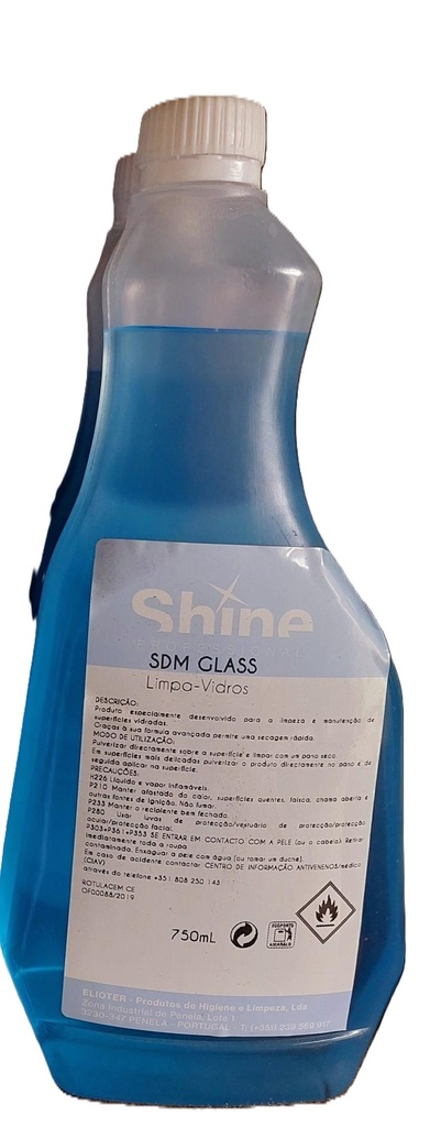 SDM-Glass, 750 ml - Detergente Limpa vidros / Multiusos