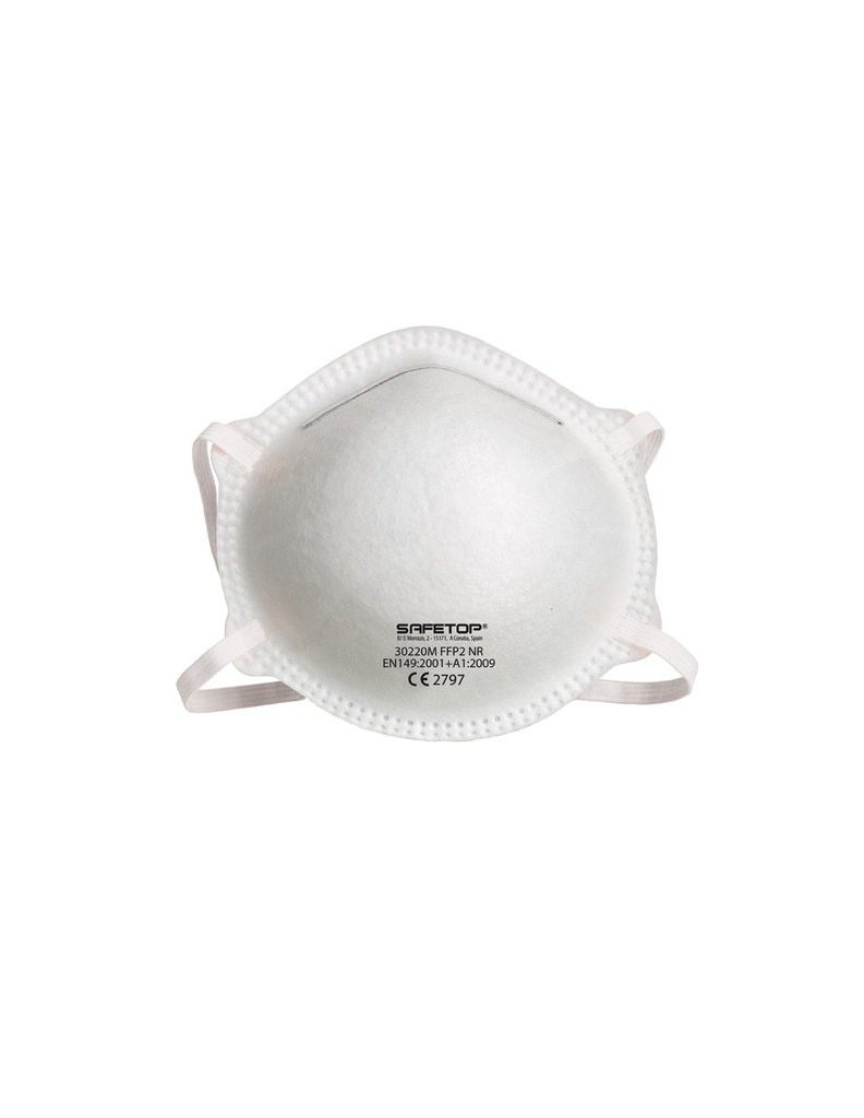 [SAFE13736-30220M] Máscara respiratória 30220M 20 unid  I modelo FF2 I SAFETOP