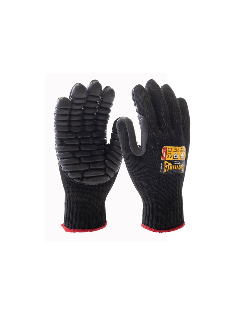 Luva antivibrações ISO10819 I 1 par I modelo: GLOVEZILLA I SAFETOP