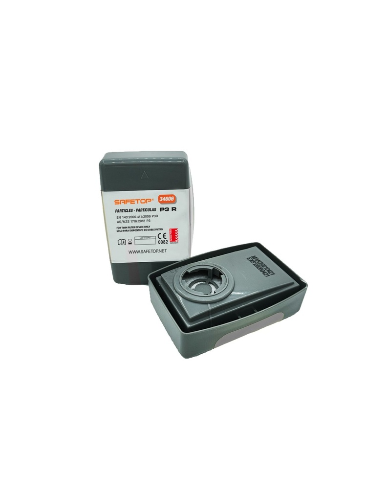 [SAFE15089-34606] Máscara  c/válvula e malha protetora FFP3 I SAFETOP (cópia)