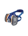 Máscara hipoalergénica c/filtros A1P3 ELIPSE I SAFETOP