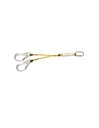 Corda dupla 1,72m absorvador +80113J ( 2 uni.) + 80112J (1 unid.) I SAFETOP