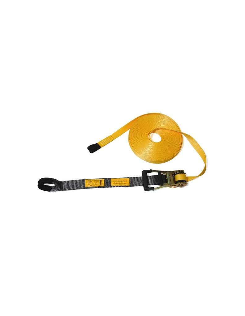 Linha de vida horizontal 20m ajustável de fita 3 utilisadores I SAFETOP