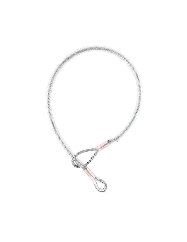 [SAFE16243-80146] Âncora tipo "GRAVATA" de cabo aço 100 cm I SAFETOP