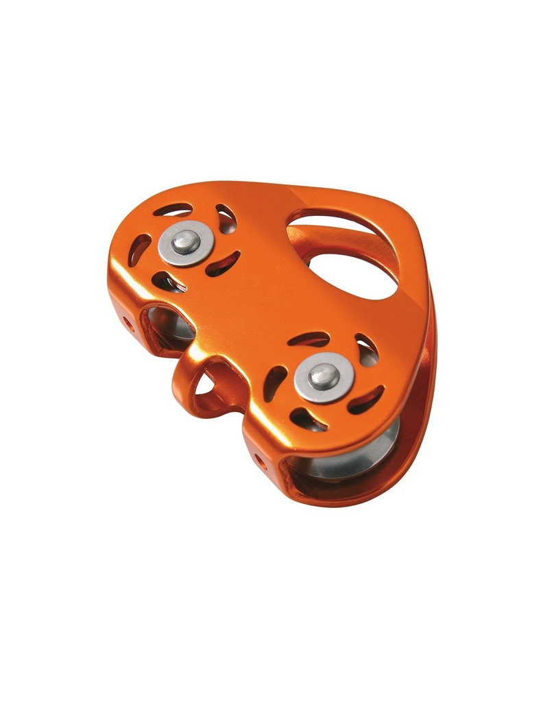 [SAFE16278-80127] Polea em alumínio p/tirolesa p/cordas até 13mm I SAFETOP