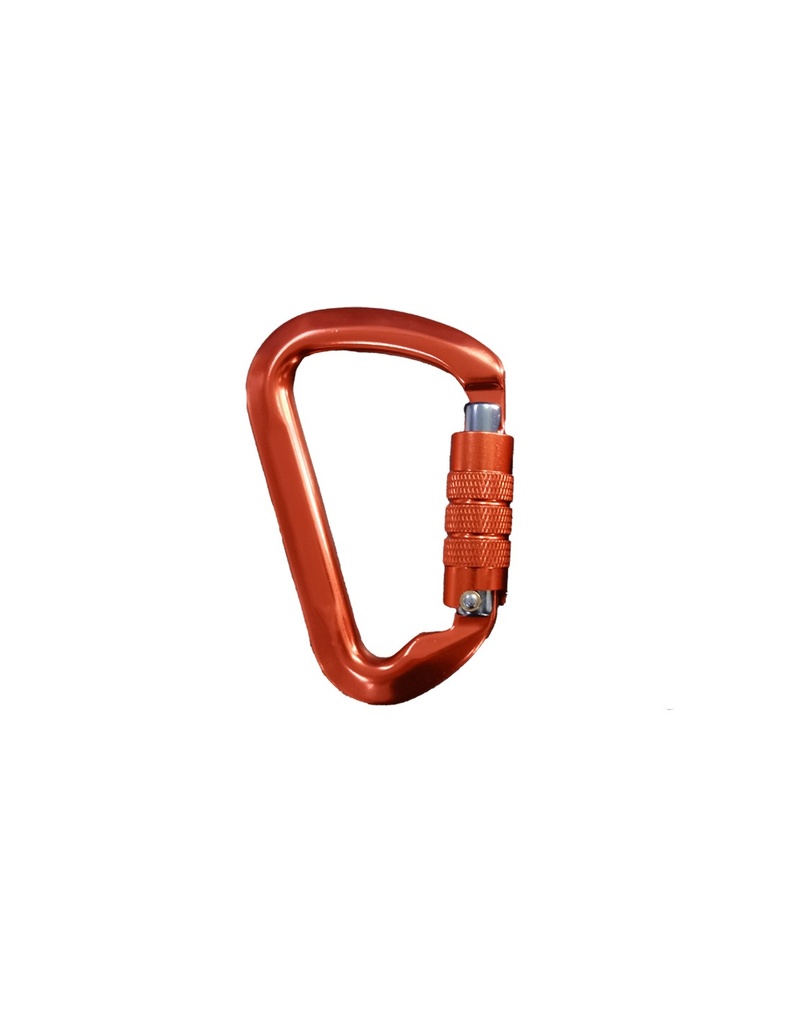 [SAFE16286-80120T] MOSQUETÃO TRILOCK de alumínio c/ tripla segurança 30 KN I SAFETOP