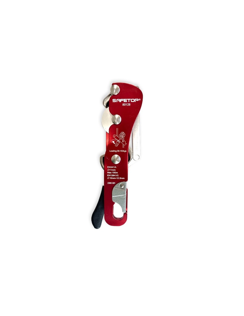 [SAFE16295-80128] DESCENSOR ANTI PÂNICO EN341 para cordas 10-12 mm  I SAFETOP