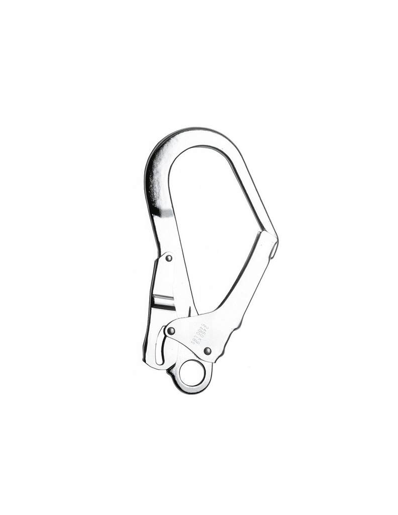 [SAFE16296-80113J] MOSQUETÃO SEMIMAXI, automático de aço abertura 50 mm I SAFETOP