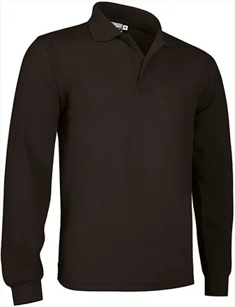 Polo manga comprida I 100% Algodão I Gramagem: 220 g/m2 I Modelo: Predator I VALENTO