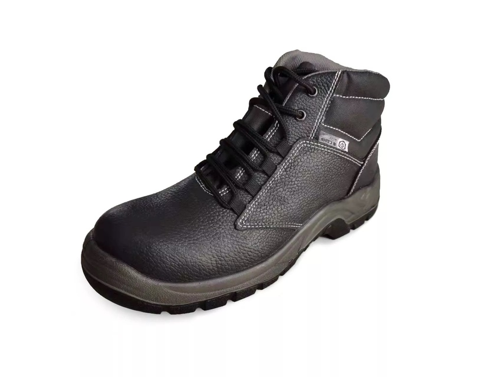 Bota de segurança, S3 I sem metais em pele I Biqueira em compósito I Palmilha em Kevlar I Sola anti-derrapante I 2074
