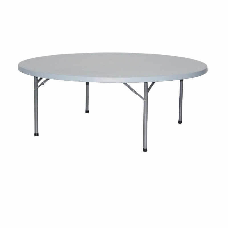 Mesa HERMES Redonda 160 cm Ø x 74 cm HDPE