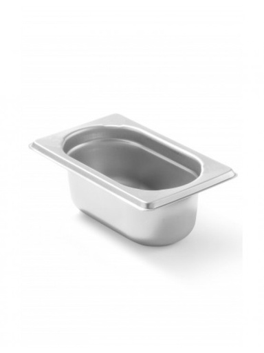 Container, inox 18/10, GN 1/9 (C:176mm x l:108mm x A:65mm) (cópia)