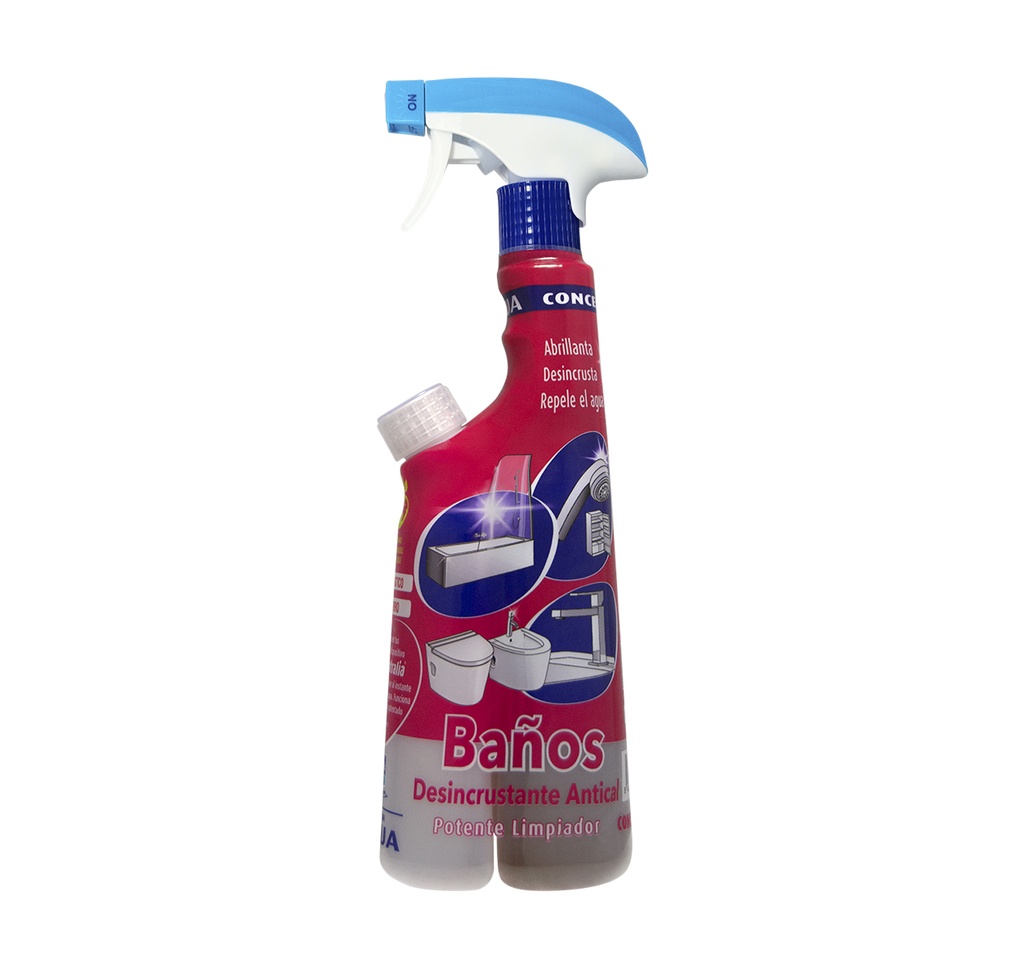 Desincrustante anticalcário 425 ml, Concentralia, EcofoamSystem - SALLÓ: Desincrustante anticalcário para casas de banho.