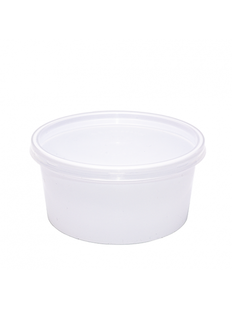 Pote Sopa branco 500 ml + TP, Ecovalor incluído, pack 50 unidades (Preço unidade)