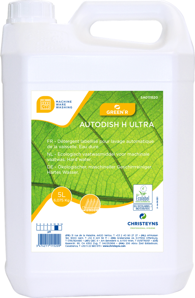 GREEN’R AUTODISH H ULTRA, 5 litros