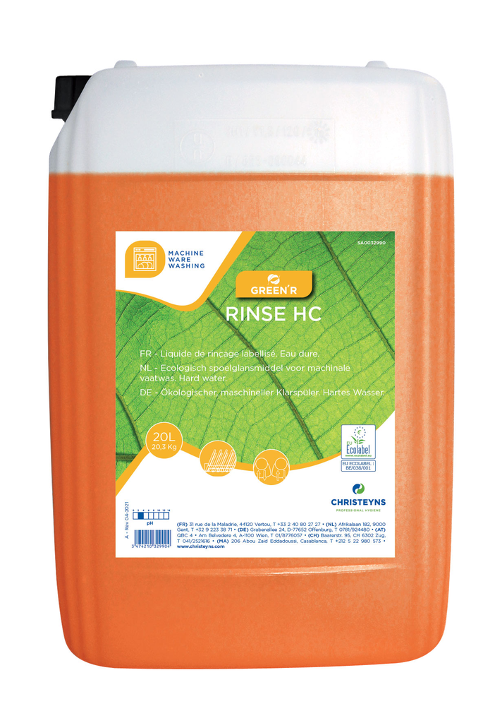 GREEN’R RINSE HC, 20 litros