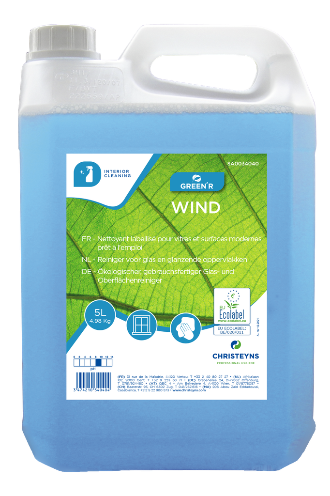 GREEN’R WIND, 5 litros