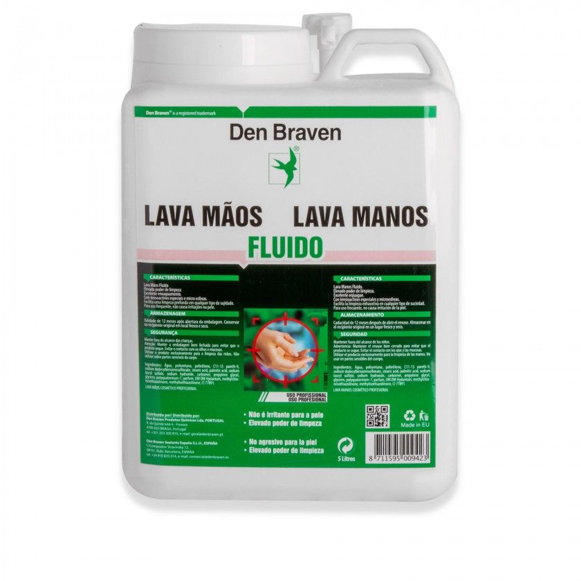 Den Braven, 4 Litros: Pasta Lava Mãos Aroma Limão (cópia)