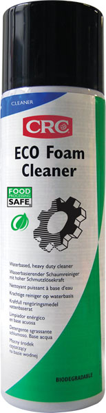Eco Foam Cleaner, 500 ml: Espuma de limpeza multiusos à base de água para utilização em superfícies verticais, duras e como produto de limpeza pós manutenção I CRC