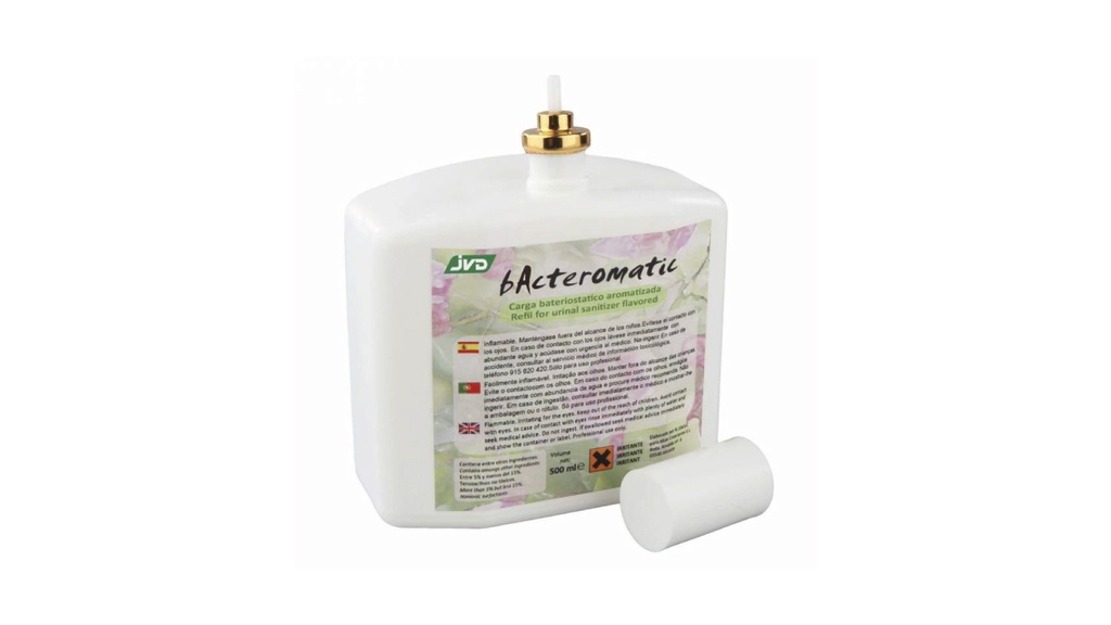 Recarga bacterioestática, Odor floral JVD