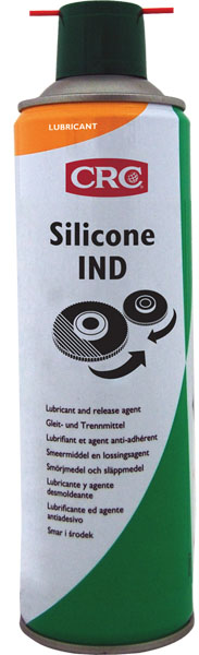 Silicone Ind 500Ml: Lubrificante de silicone de uso geral para lubrificação de plástico I CRC