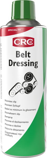 Belt Dressing, 500 ml: Lubrificante permite o melhor deslizamento todo tipo de correias I CRC