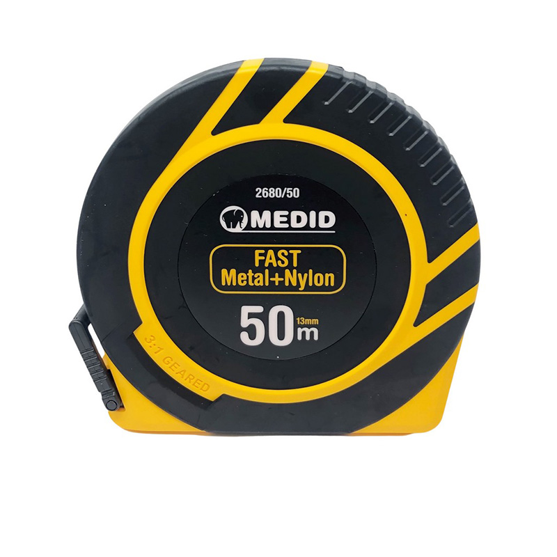 Fita métrica FAST de metal + nylon, 50 metros I MEDID