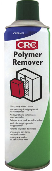Polymer Remover 400ml: Mistura de solventes p/ utilização em moldes e matrizes muito sujos I CRC