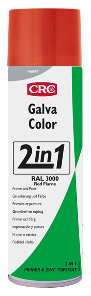 Galvacolor 3000 500ml: Primário de fosfato de zinco 2 em 1 e tinta semibrilhante I CRC
