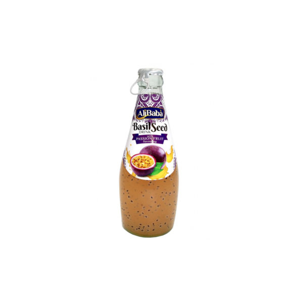 BASIL SEEDS DRINK PASSION FRUIT 24X290ML ALI BABA